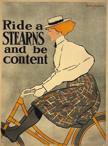 自転車の宣伝